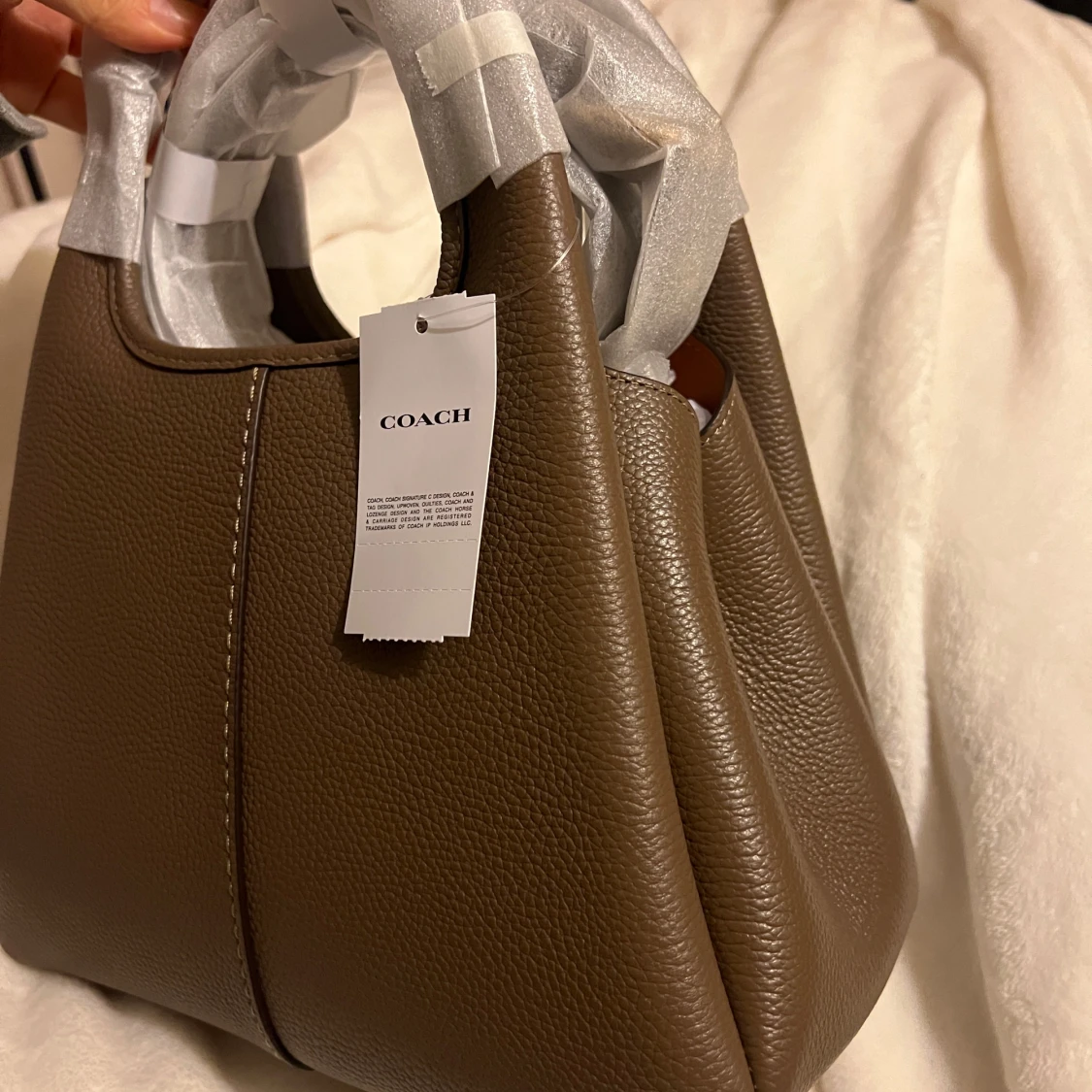 Brun handväska från Coach - 93