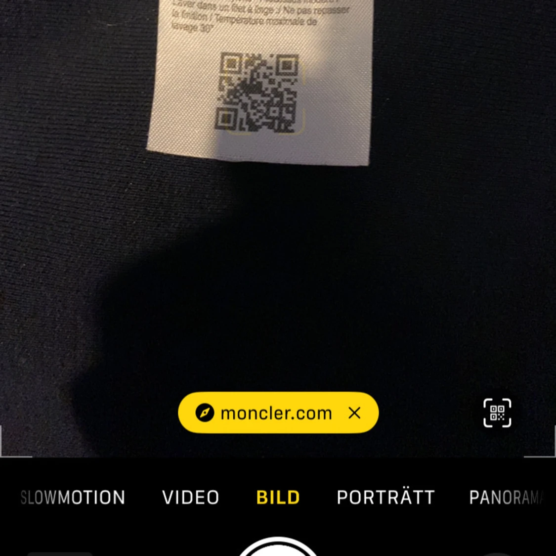 Marinblå tröja med dragkedja från Moncler - 92