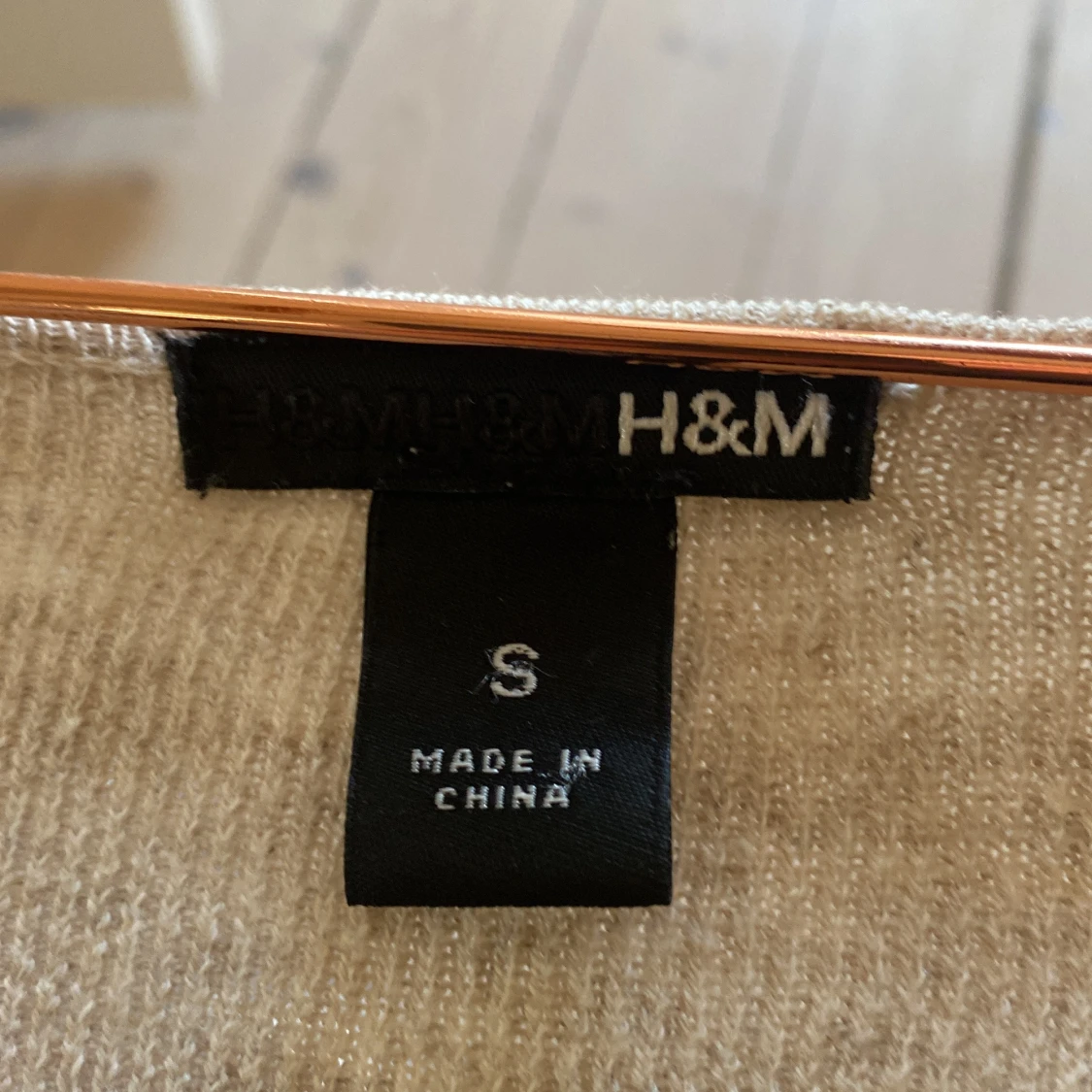 Beige kofta från H&M - 3