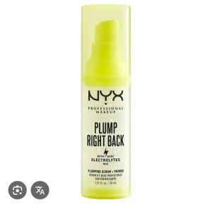Plump Right Back Primer från NYX - Plump Right Back Primer från NYX är en uppfriskande primer med elektrolyter som ger huden en fyllig känsla. Kommer i en smidig pumpflaska på 30 ml. Perfekt för att förbereda huden inför smink.