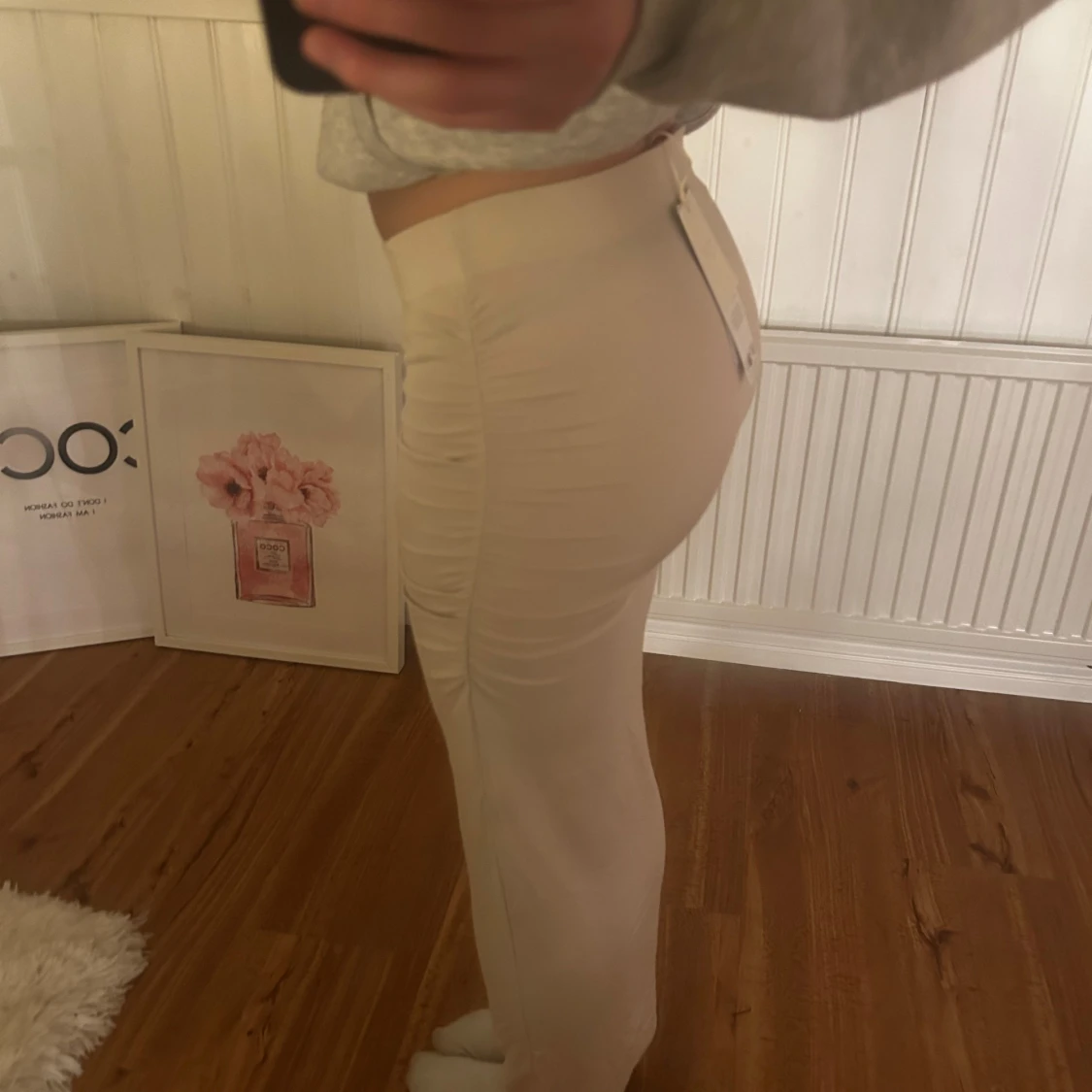 Beige långkjol - 90