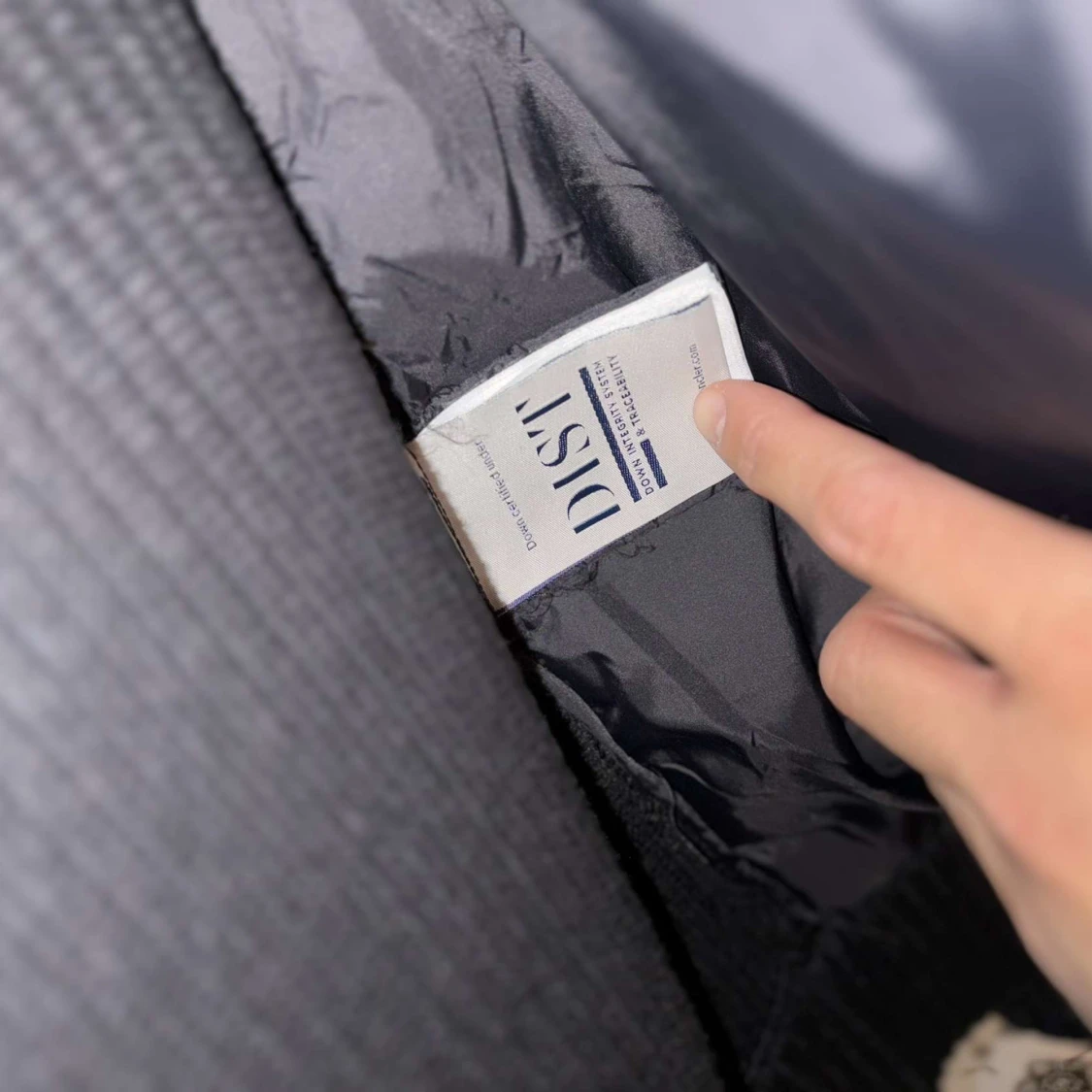 Svart dunjacka från Moncler - 93