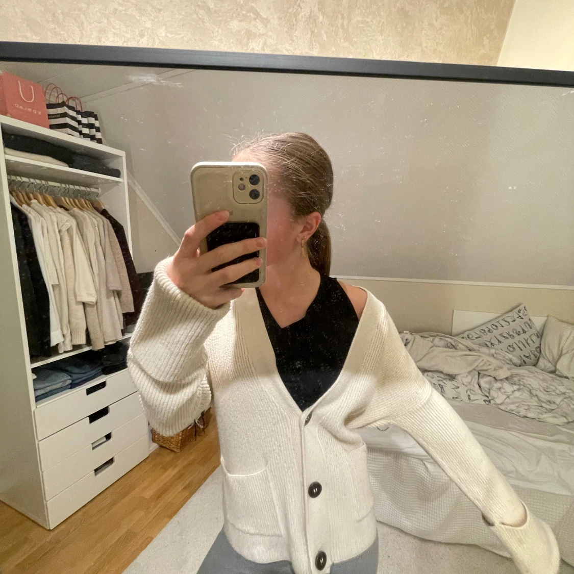 Stickad kofta, Lindex💛 - 90