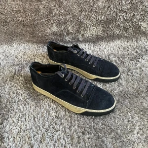 Mörkblå Lanvin mocka - Lanvins i mörkblå mocka. Storlek: 44/ uk 10. Skick: 8/10, fint skick. Nypris: 4500kr. Endast skorna tillkommer. Kontakta oss för fler bilder eller info!🙌