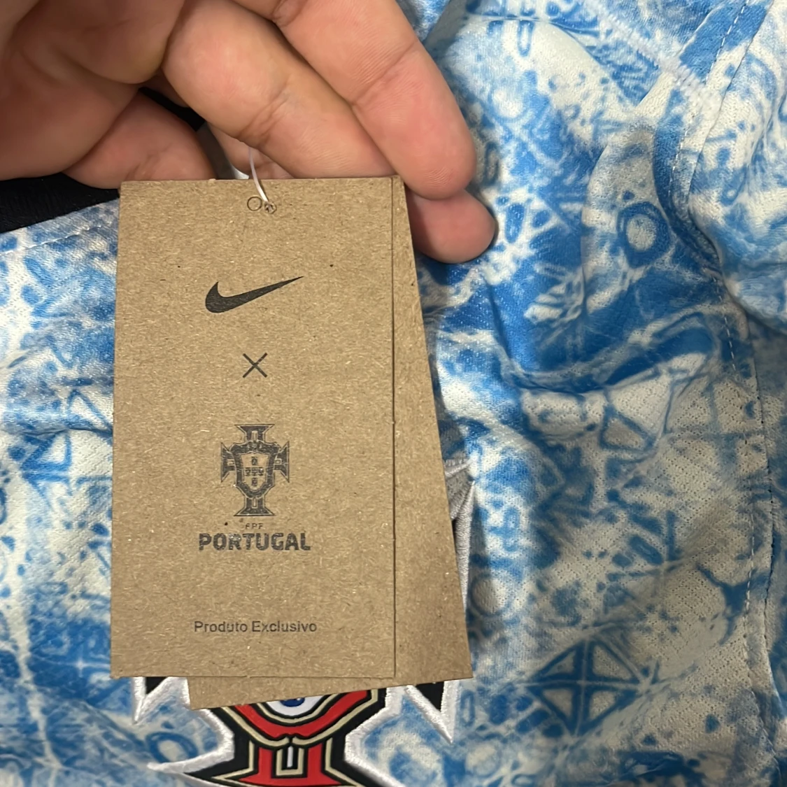 Portugal fotbollströja med nummer 7 - 92