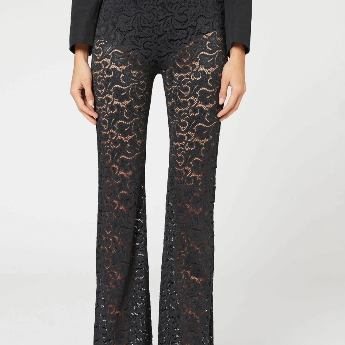 Svarta spetsbyxor - 1