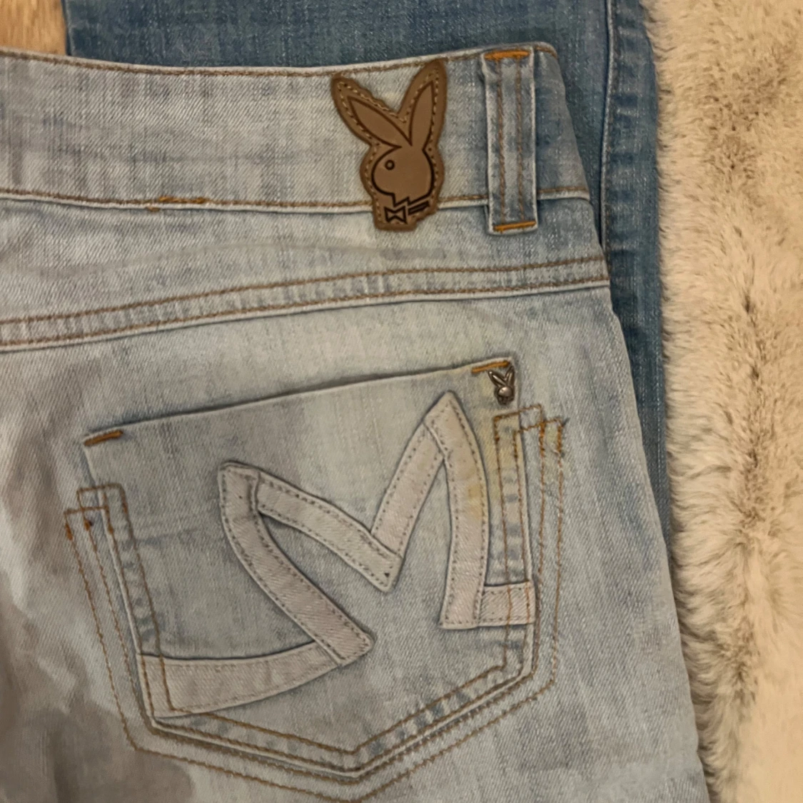 Ljusblå jeans playboy - 2
