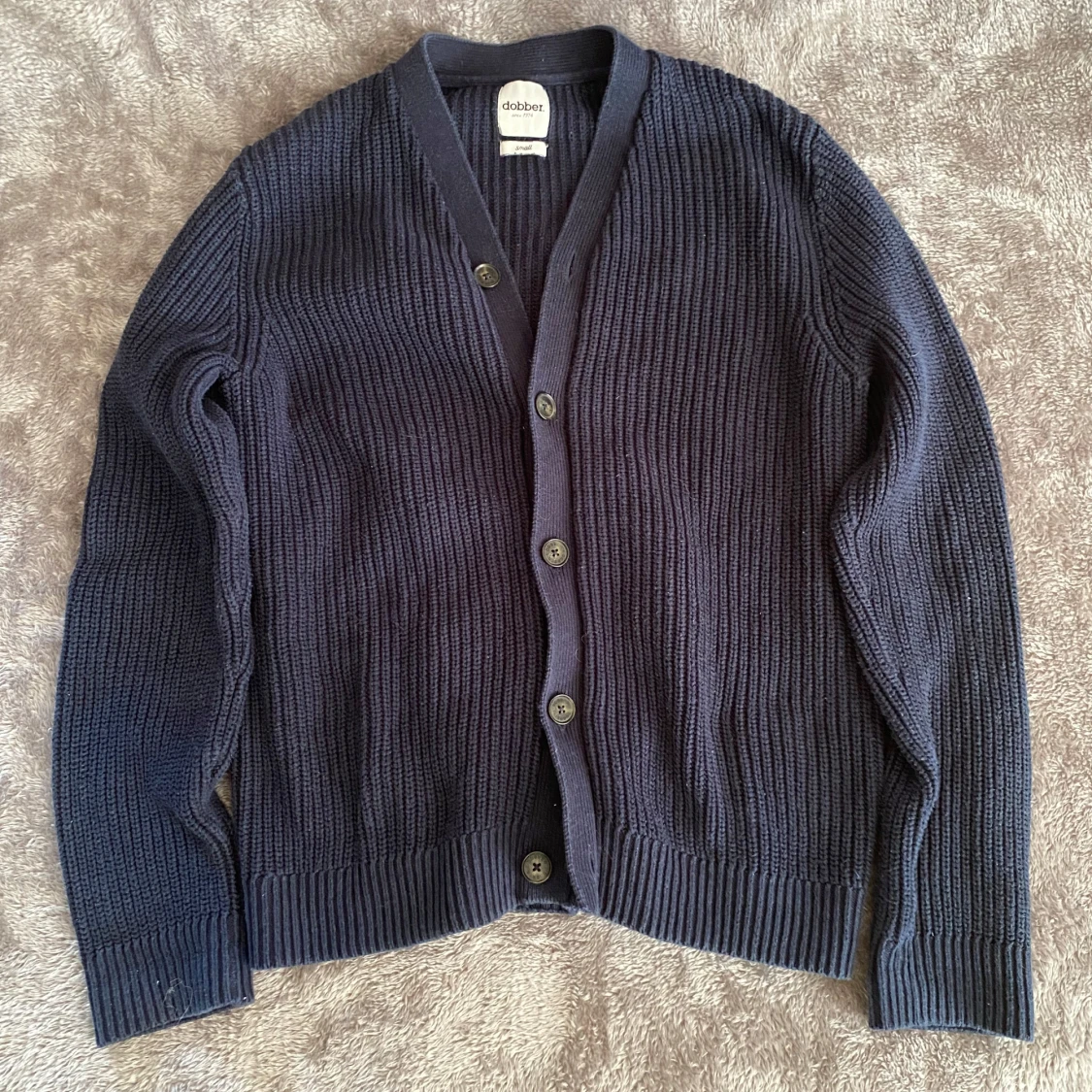 Mörkblå kofta från Dobber - 1