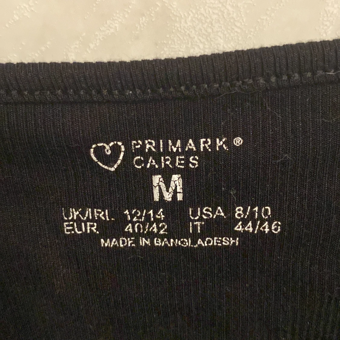 Svart linnetopp från Primark - 91