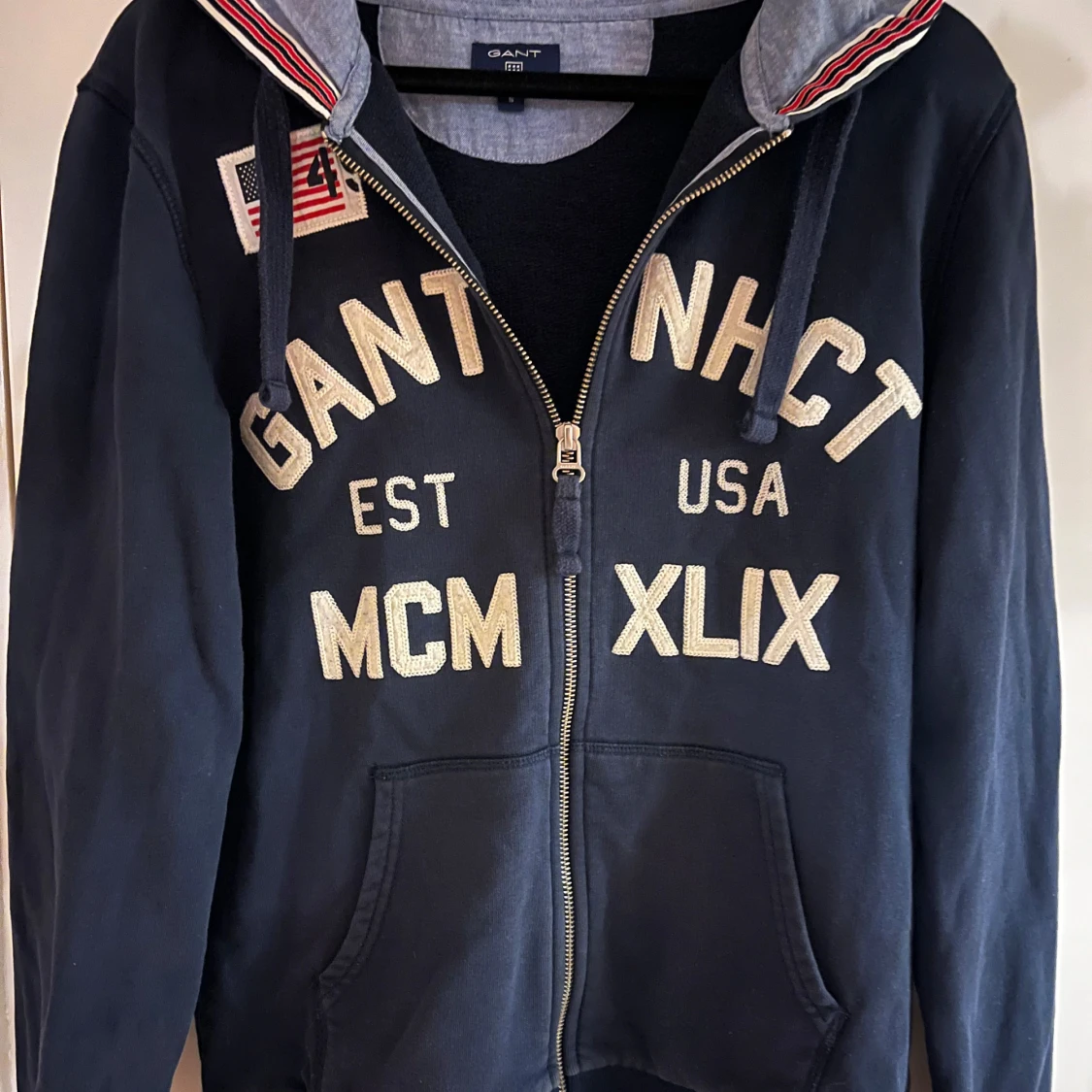 GANT Zip Mörkblå - 93