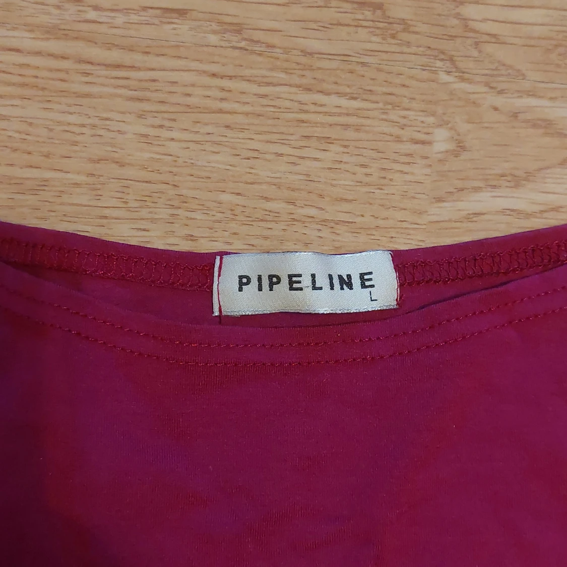 Vintage Vinröd topp  - 90