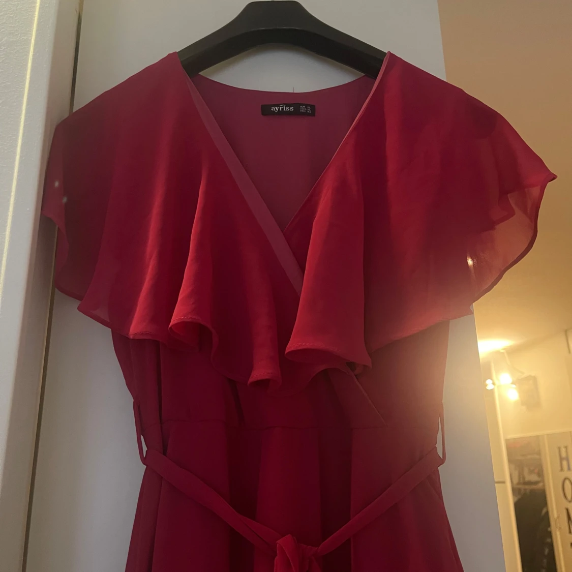 Röd långklänning  - 91