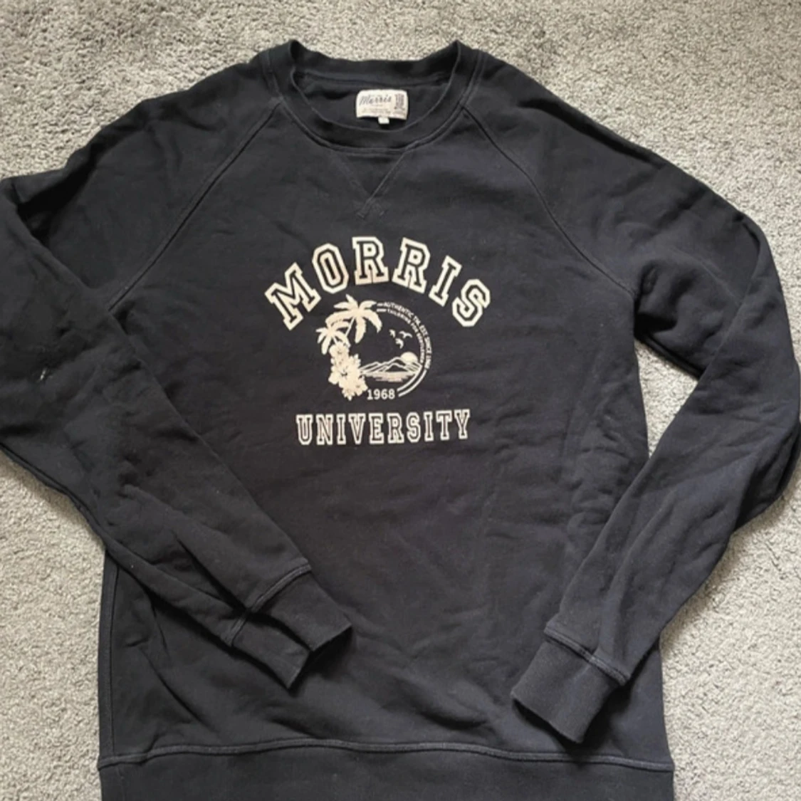 Svart sweatshirt från Morris - 2