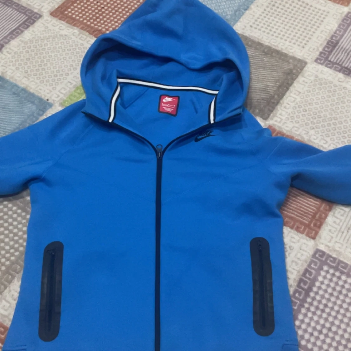 Blå nike teech tracksuit helt NY!!