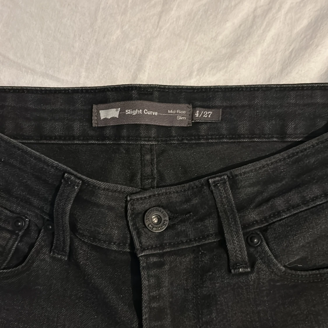 Svarta jeans från Levi's - 4
