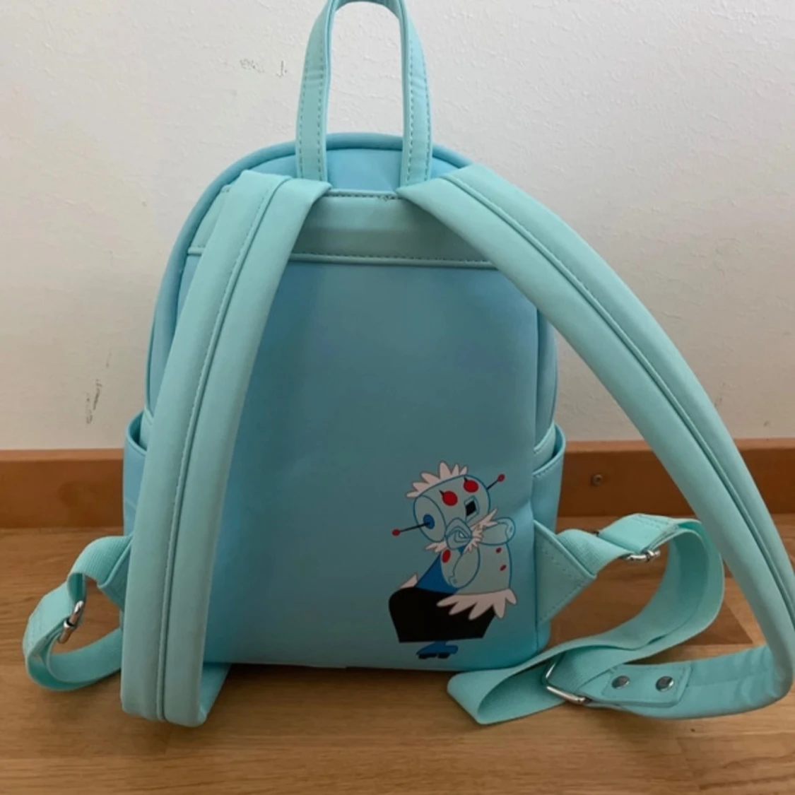 Blå ryggsäck med Jetsons-motiv från Loungefly - 1