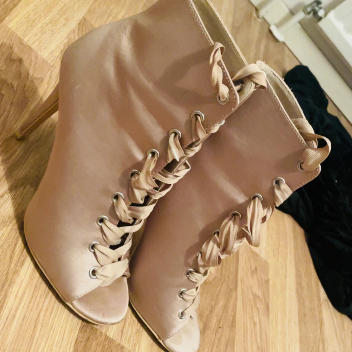 Beige klackskor - 91