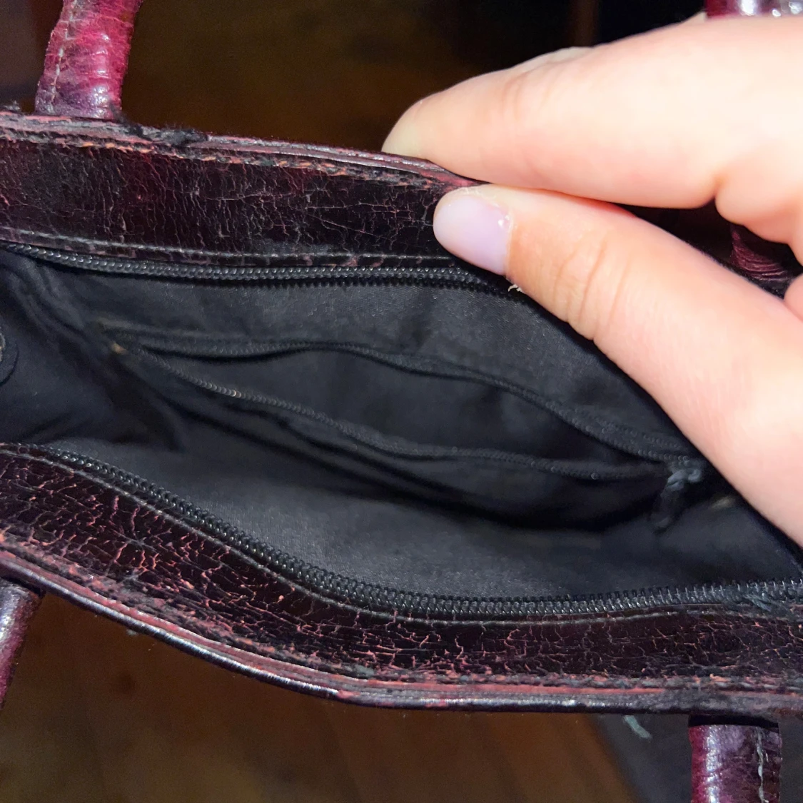 Vintage axelväska med blommönster - 92