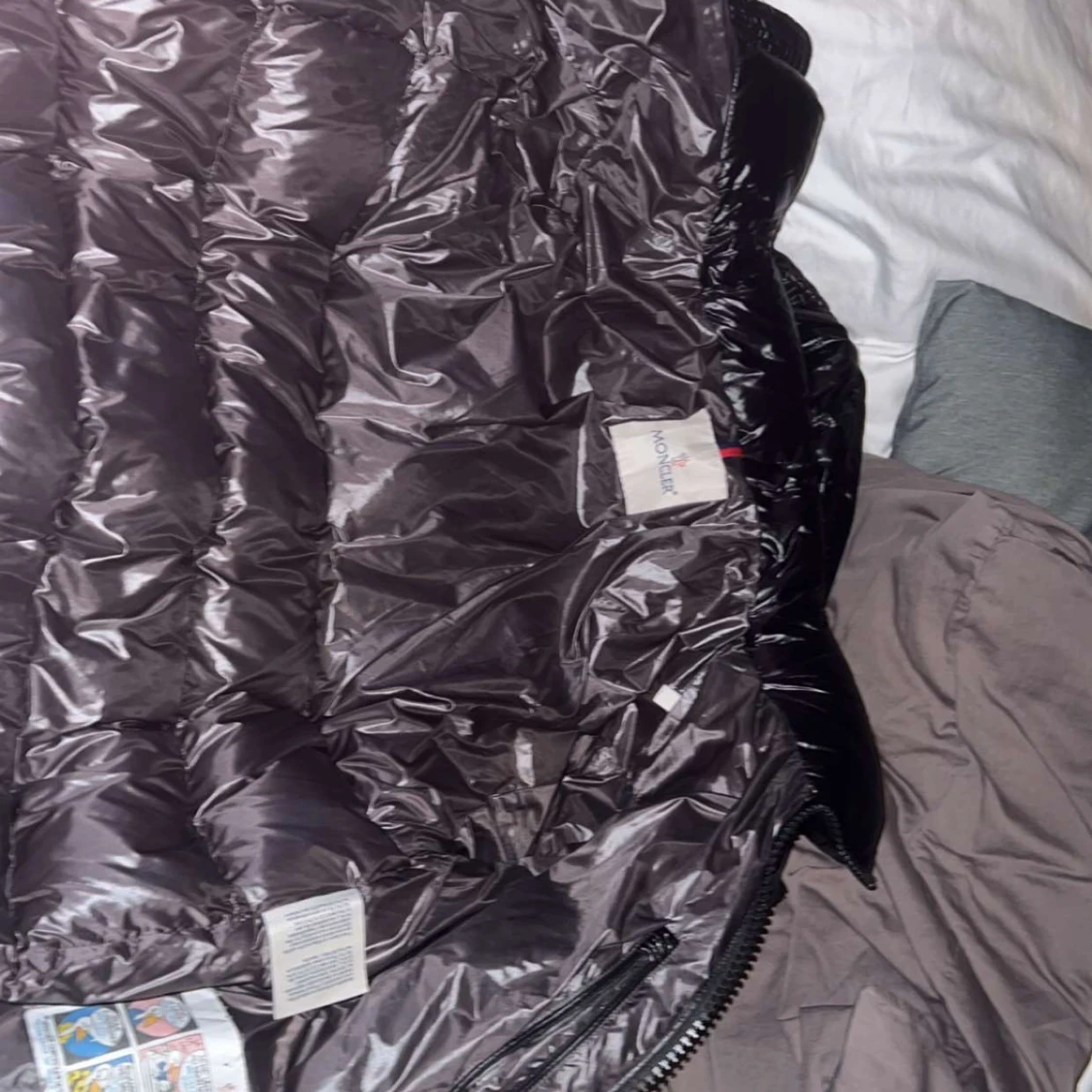 Svart pufferjacka från Moncler - 90