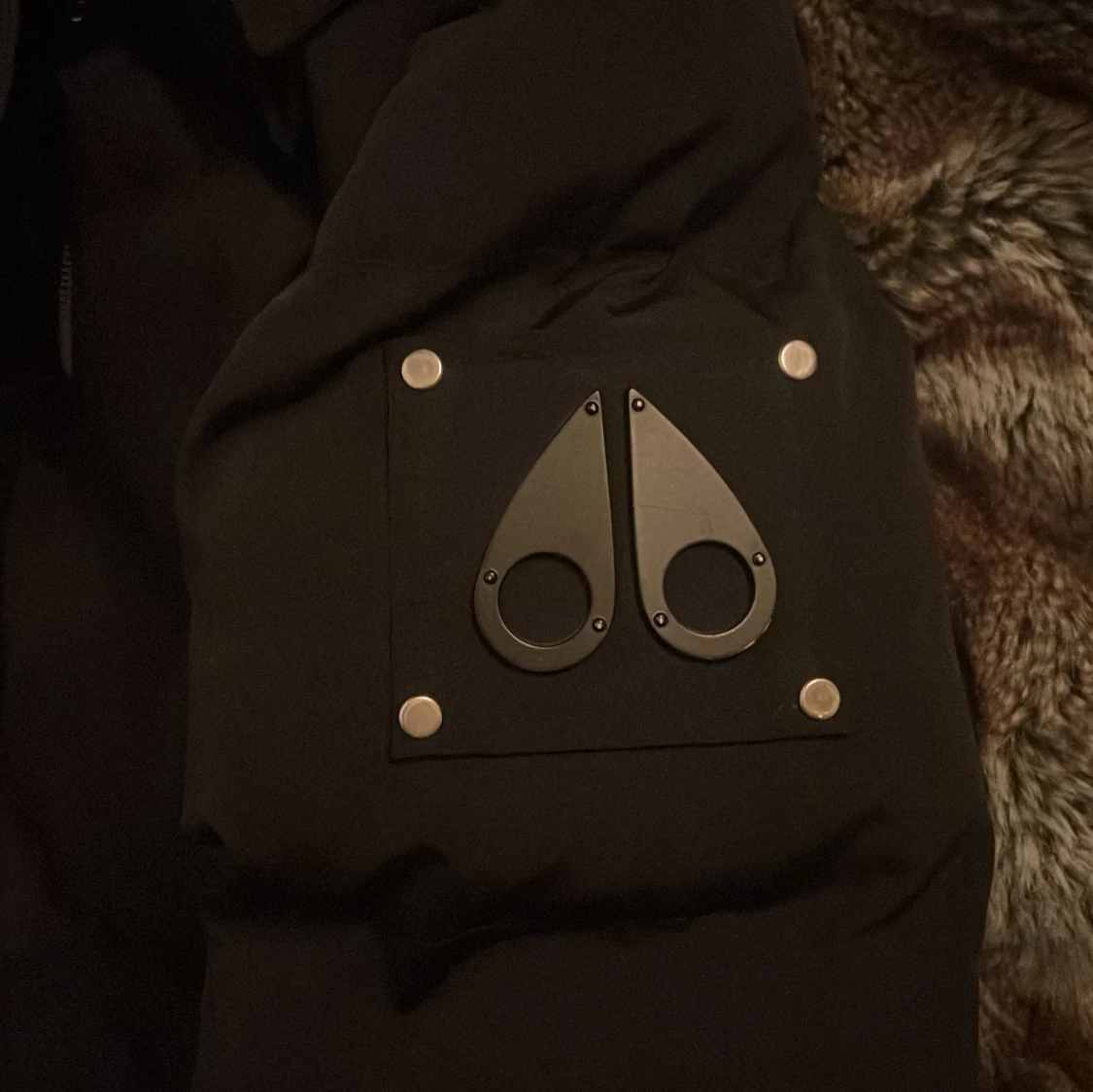 Svart jacka från Moose Knuckles - 92