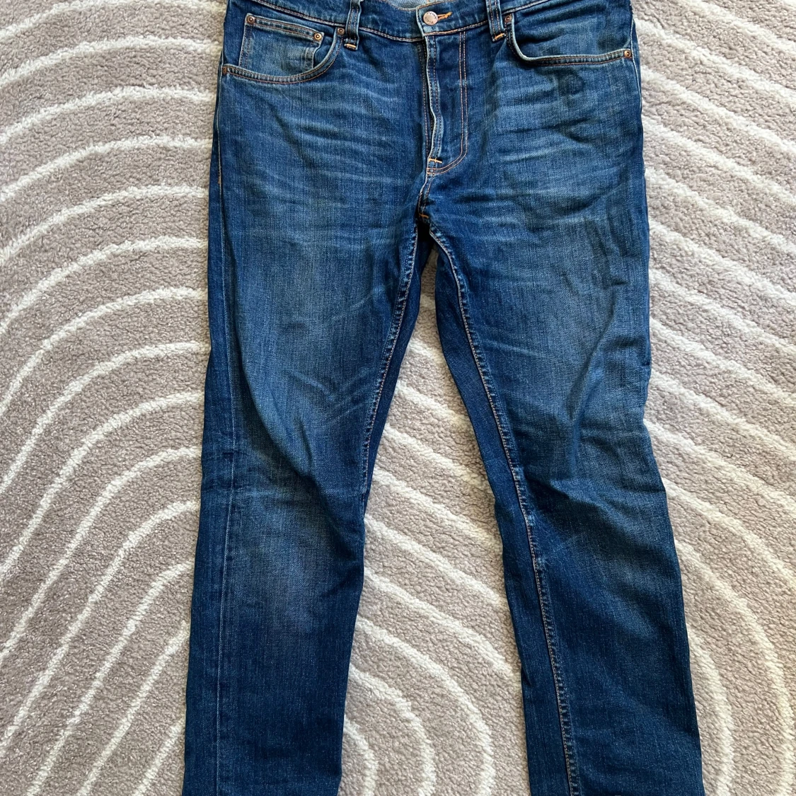 Blå jeans från Nudie Jeans