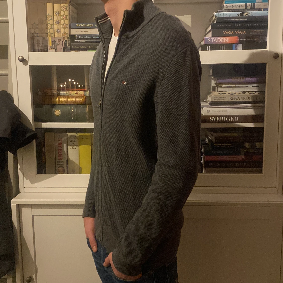 Grå kofta från Bison - 1