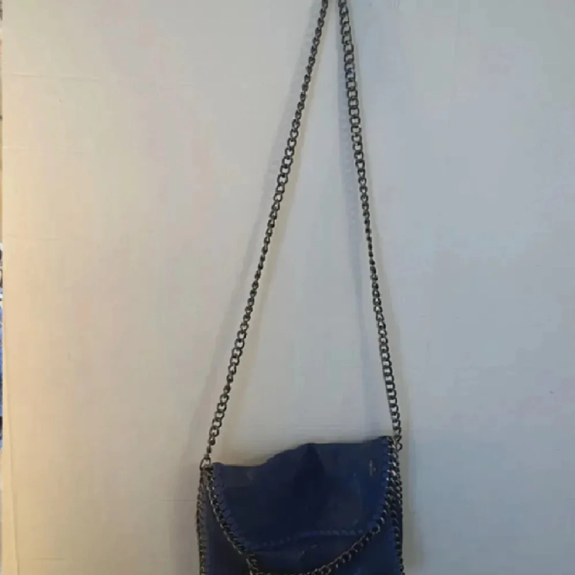 Blå Stella McCartney liknande axelväska - 2