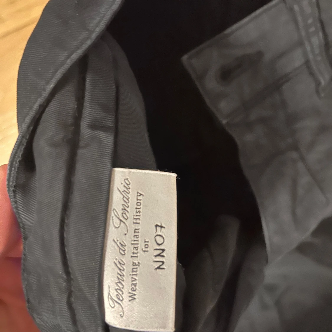 Marinblå chinos från NN07 - 92