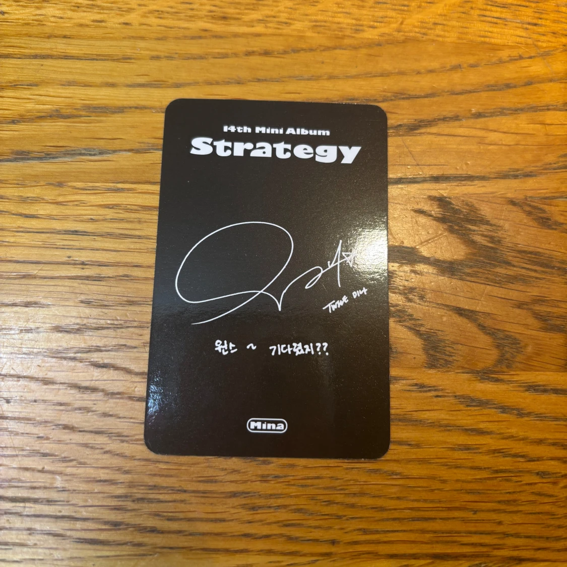 Twice Mina photocard  - 92