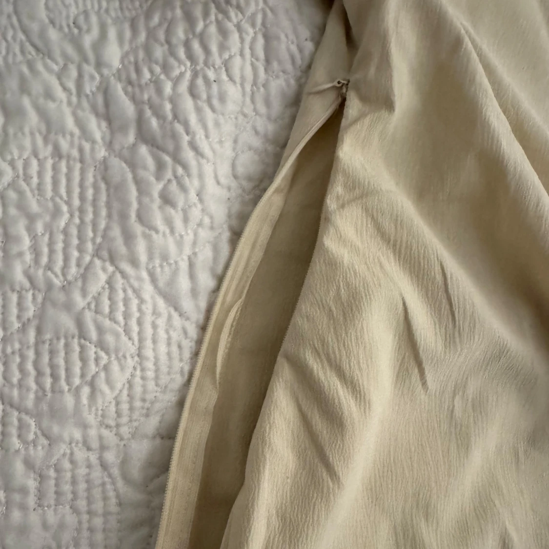 Beige omlottopp - 90