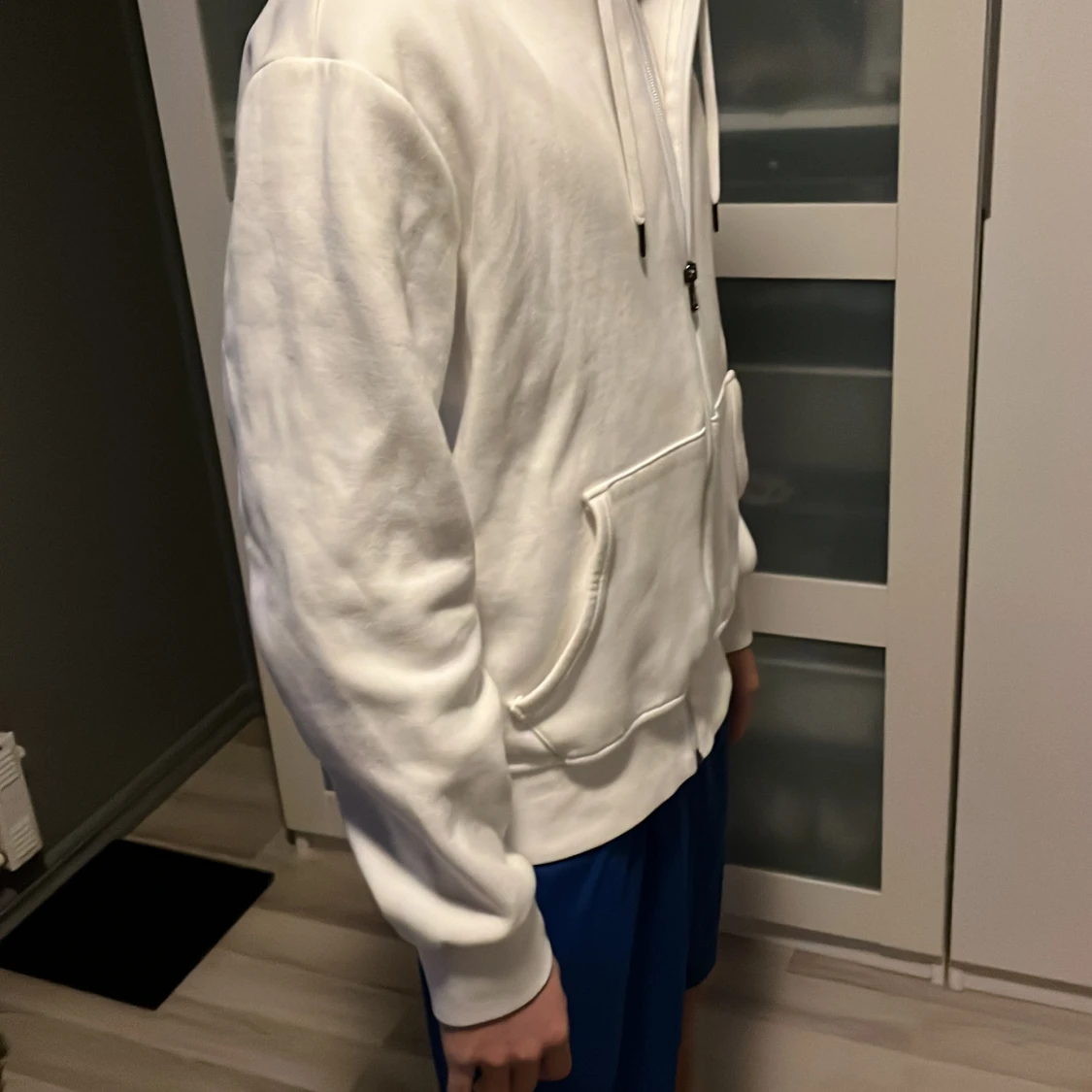 Vit hoodie från Ralph Lauren - 92