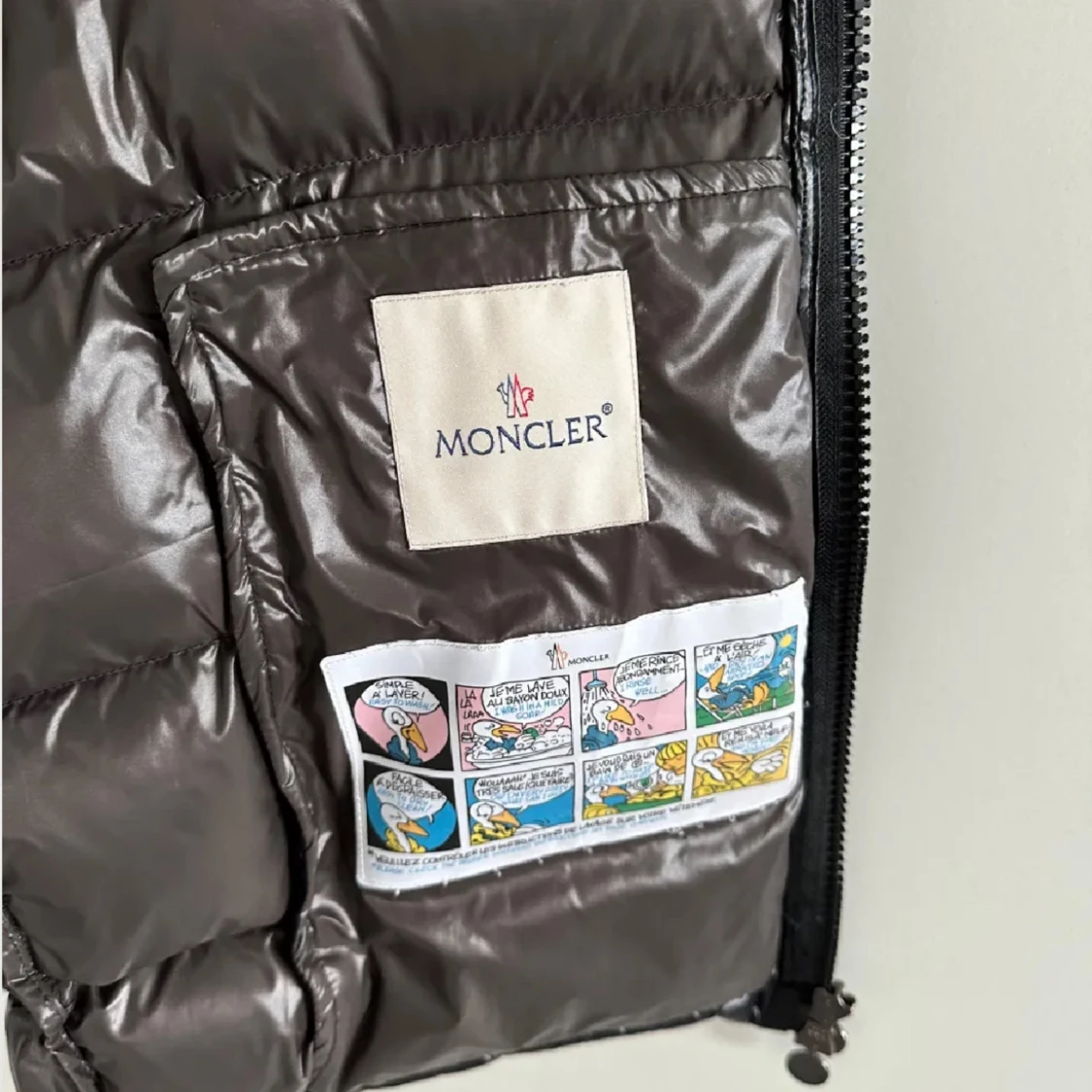 Moncler bormes down väst  - 2