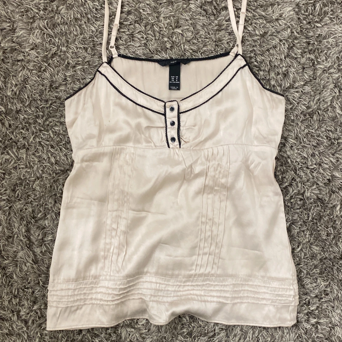 Beige linnetopp från H&M - 90