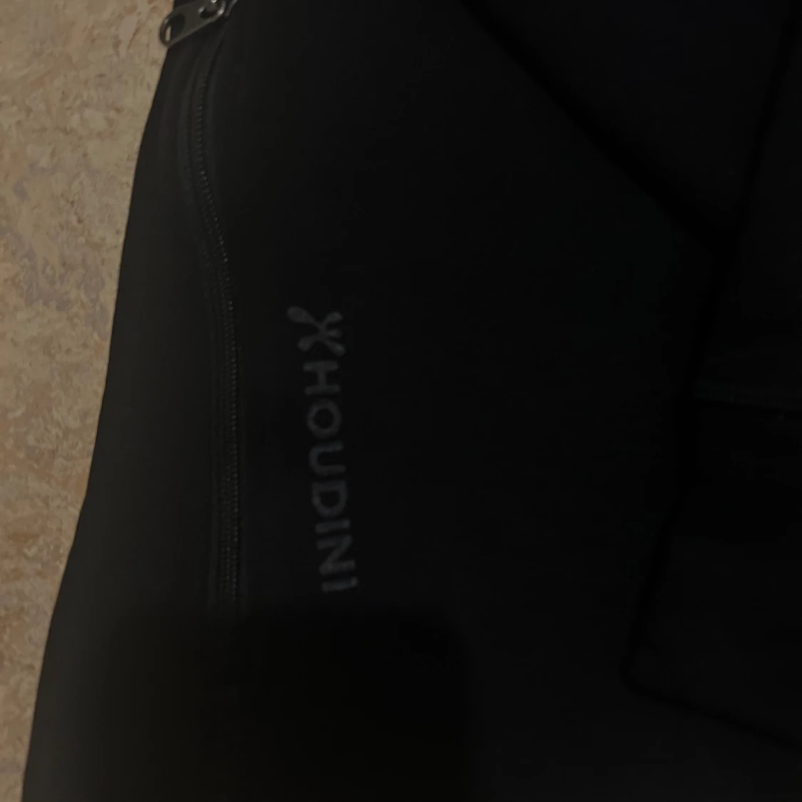 Svart houdini fleece tröja/jacka - 91