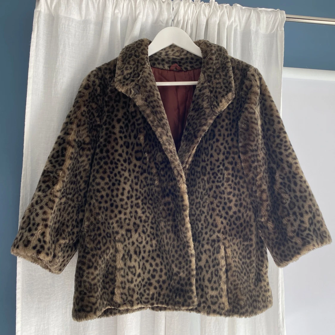 Snygg leopard jacka  - 91