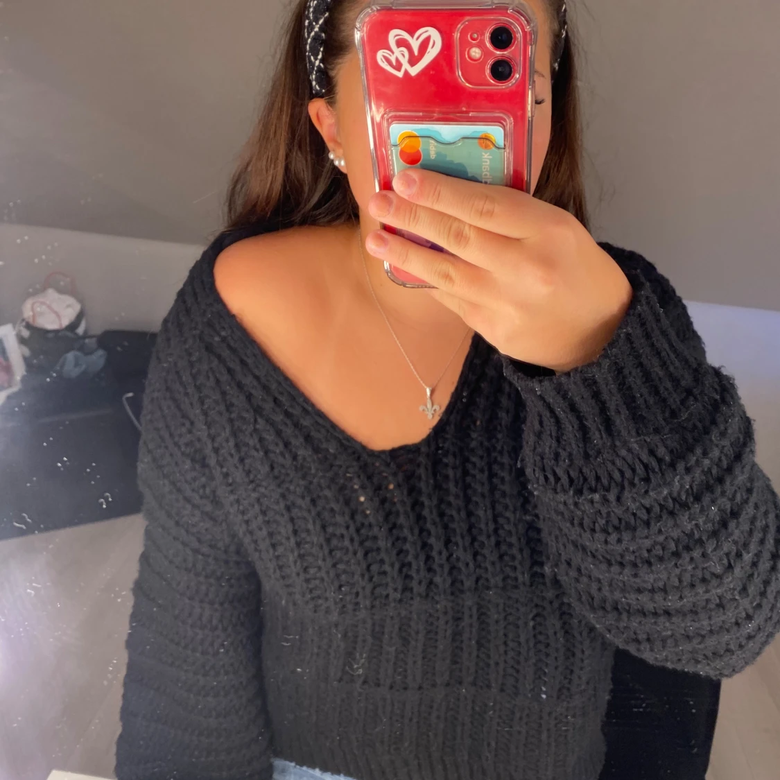 Stickad tröja  - 90