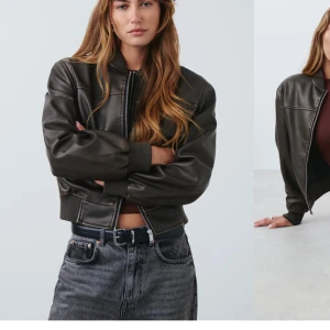 Pu bomber jacka - Från Gina tricot, väldigt bra skick. Storlek L, använd två gånger.