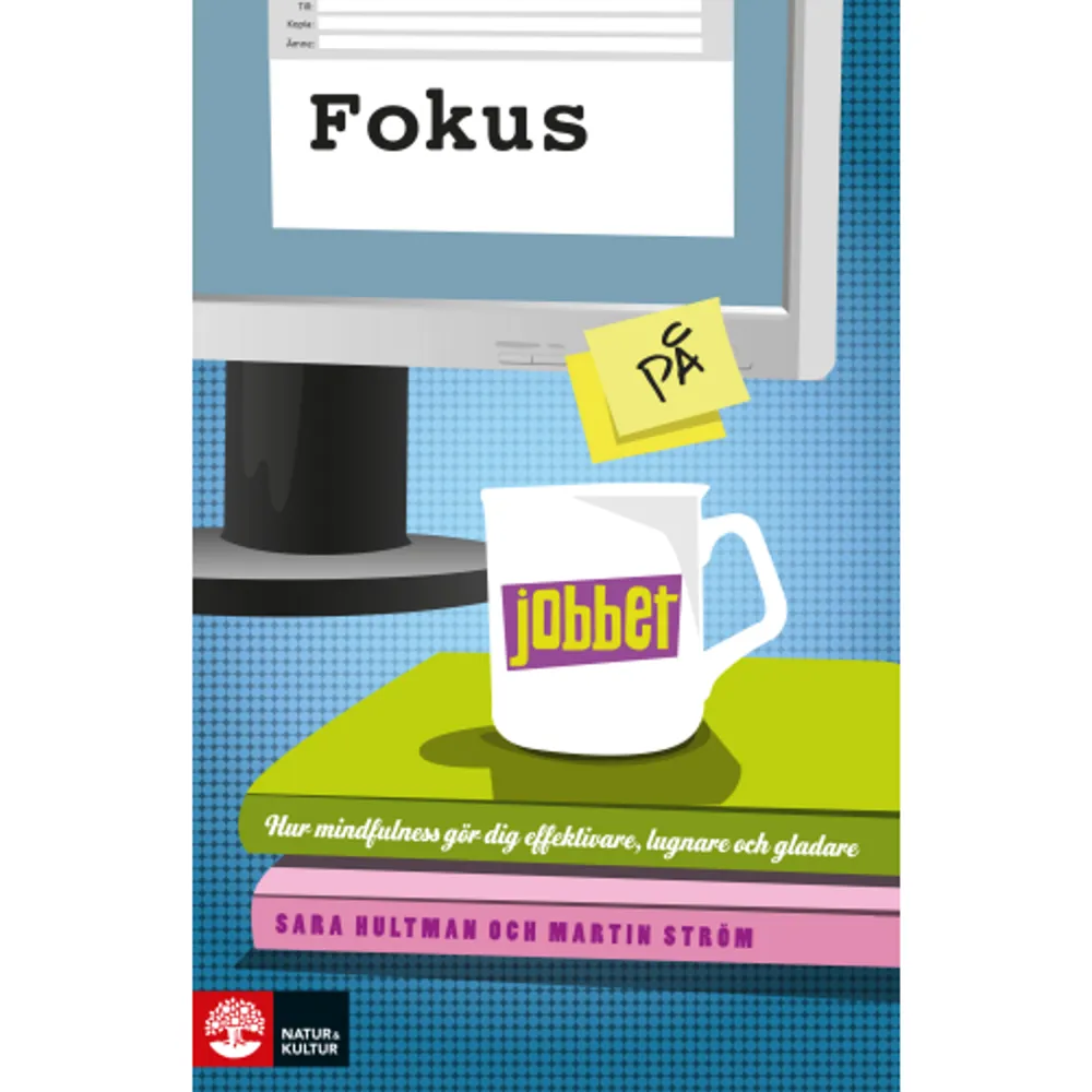 Mindfulness är relativt nytt inom organisationspsykologi och fler och fler företagsledare får upp ögonen för metoden. Mindfulness på jobbet lönar sig, både på individnivå och på företag som helhet: stressnivåerna sjunker, man får färre sjukskrivningar, större engagemang hos de anställda, färre konflikter, mindre personalomsättning och högre nivåer av kreativitet och innovation. Fokus på jobbet visar hur man konkret kan göra för att bli mer närvarande i sitt arbete – och i övriga delar av sitt liv. Metoden har sin grund i forskning och praktisk tillämpning på olika arbetsplatser.Mer intressant läsning hittar ni på http://fokuspajobbet.se/I ett Sverige där sjukskrivningarna ökar på grund av ett allt mer komplext och stressigt arbetsliv behövs lösningar på hur man kan arbeta förebyggande, och hur man kan ta sig tillbaka efter en sjukskrivning. I boken Fokus på Jobbet ger Sara Hultman och Martin Ström läsaren kunskap och handfast vägledning. Med hjälp av forskning och konkreta exempel visar de hur mindfulness kan användas i arbetslivet, till nytta för både invid och organisation. Ur juryns motivering till årets hr-bok 2014    Format Inbunden   Omfång 230 sidor   Språk Svenska   Förlag Natur & Kultur Akademisk   Utgivningsdatum 2014-08-25   Medverkande Martin Ström   Medverkande Jenny Ström   Medverkande Jenny Ström   ISBN 9789127136724  . Böcker.