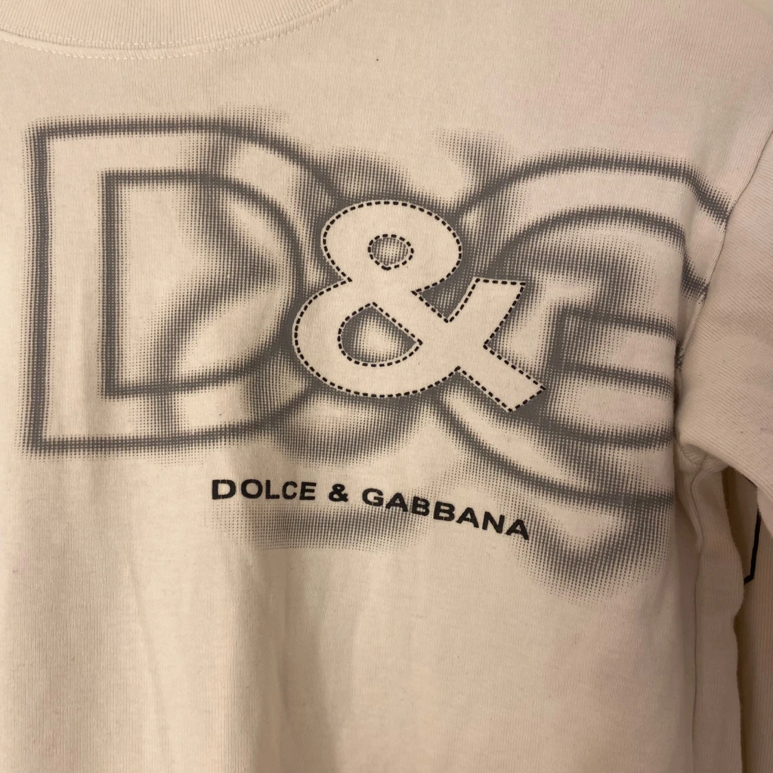 Vit långärmad tröja från Dolce & Gabbana - 90