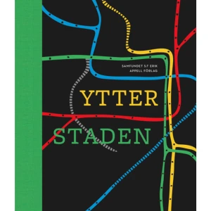 Ytterstaden (bok, halvklotband) - Ytterstaden, 97 stadsdelar utanför Stockholms tullar, är de flesta stockholmares hem idag. Det är här som de stora förvandlingarna inom stadsmiljön sker. Med historien som fond omfattar Ytterstaden stadsplanering, bebyggelsehistoria, arkitektur, infrastruktur, sociala miljöer och grön miljö.Medverkande: Monica Andersson, Cissi Björk, Leif Blomqvist, Olle Burell, Stina Hagelqvist, Susanne Ingo, Katja Jassey, Elisabeth Lilja, Henrik Nerlund, Catharina Nolin, Laila Reppen, Ulrika Sax, Karin Schibbye och Lisbeth Söderqvist.Samfundet S:t Eriks årsbok 2022.     Format Halvklotband   Omfång 223 sidor   Språk Svenska   Förlag Appell Förlag   Utgivningsdatum 2022-11-08   Medverkande Ann Pålsson   ISBN 9789198664393  