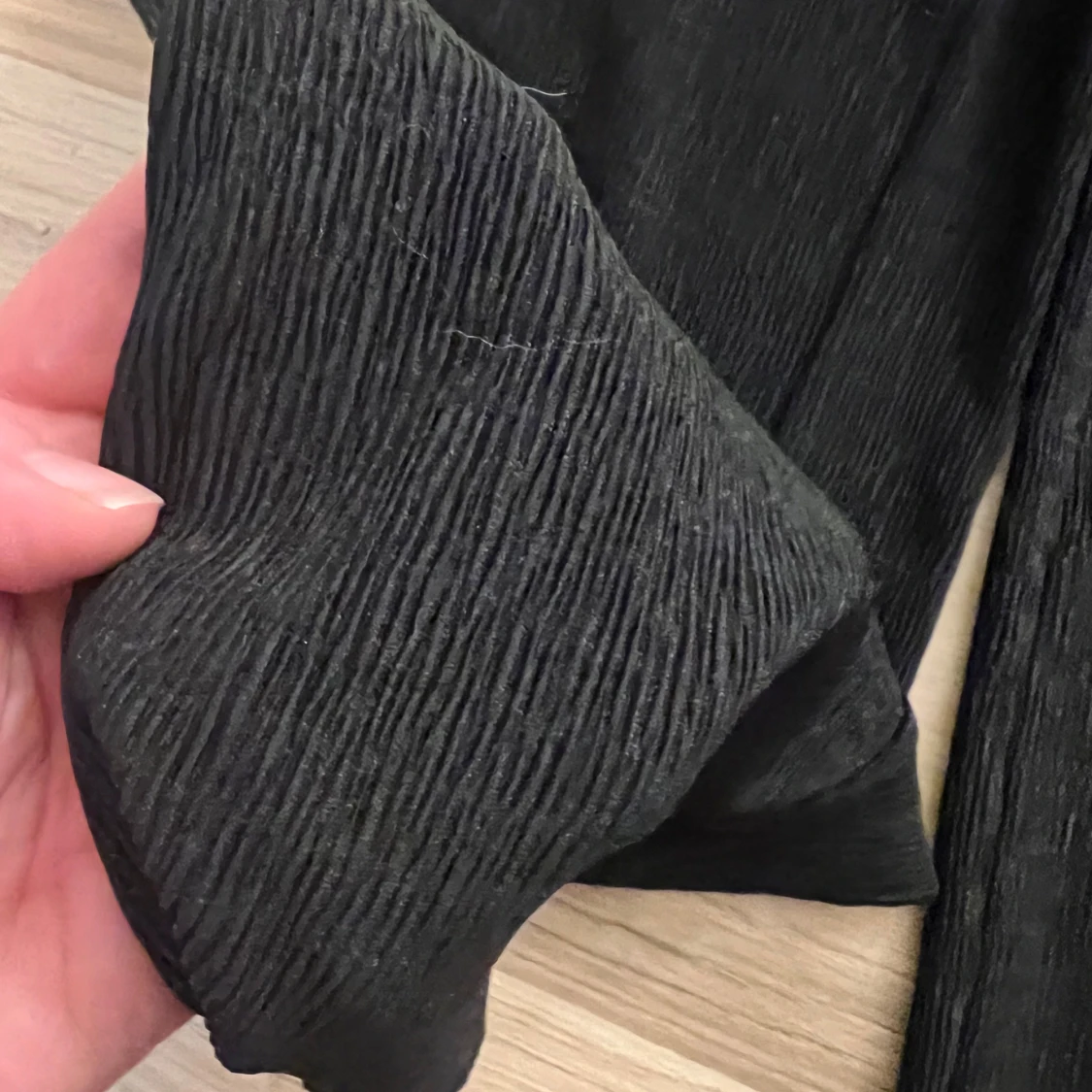 Svarta vida byxor - 90