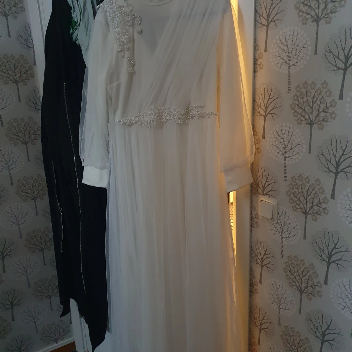 Vit långklänning från Moda Echer - 1