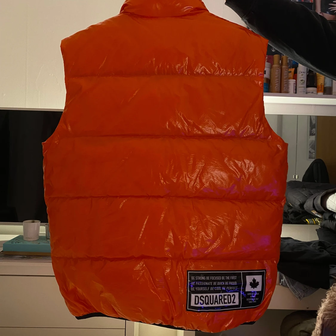 Orange dunväst från DSQ2 - 2