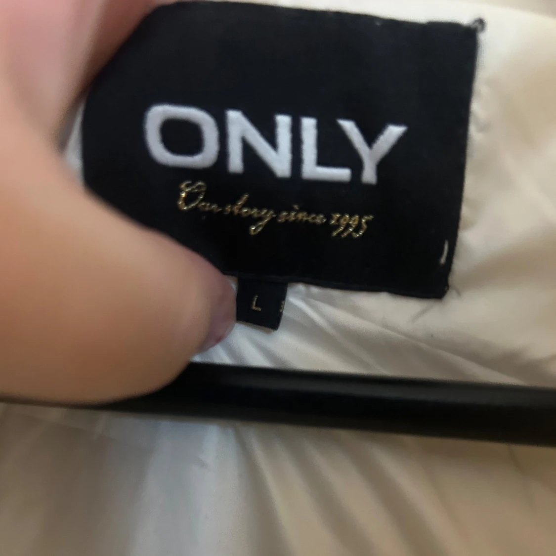 Vit dunväst från ONLY - 2