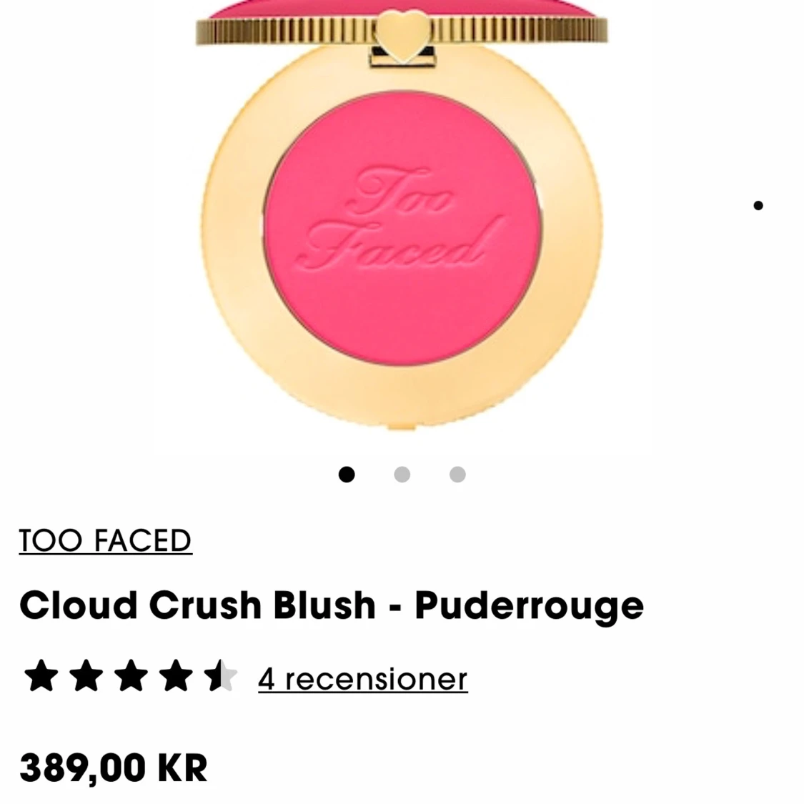 Too faced blush