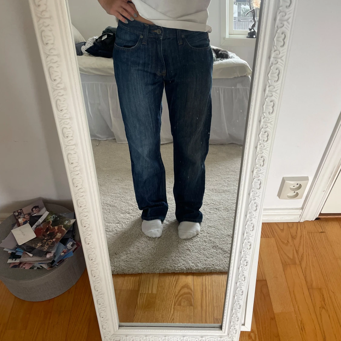 Lågmidjade jeans - 90