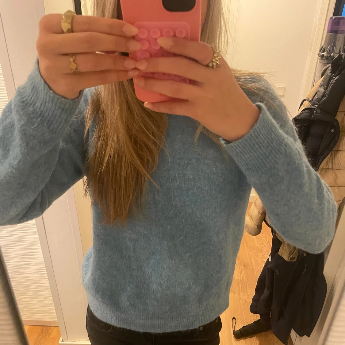 Blå tjocktröja🩵 - 93