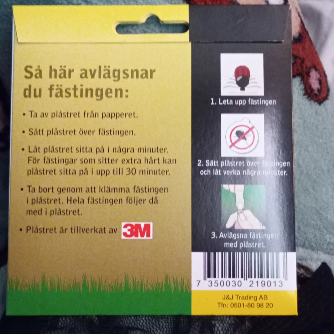 Fästinplåster ingen slutdatum  - 1