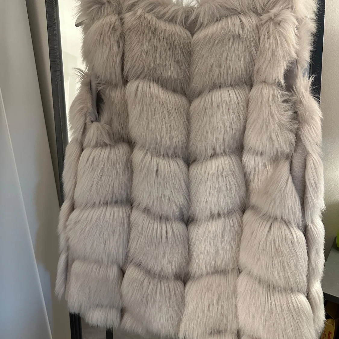 Pälsväst grå - 90