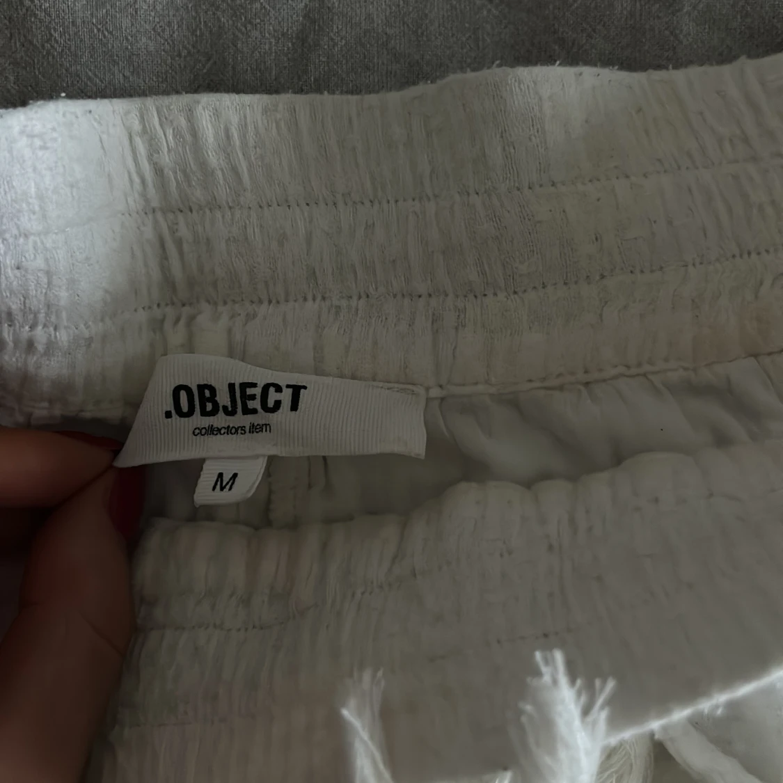 Vita spetsshorts från Object - 90